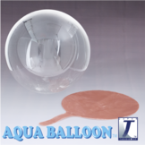 Balónek průhledný Aqua balloon 235