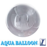 Balónek průhledný Aqua balloon 470